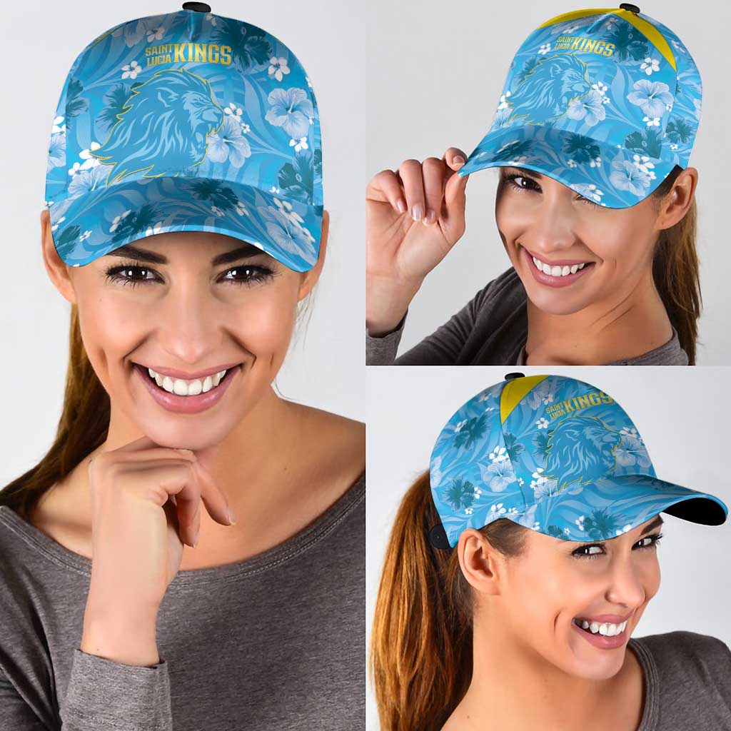 Saint Lucia Kings Cricket Classic Cap 2025 Go Beinspired Tropical Style - Wonder Print Shop