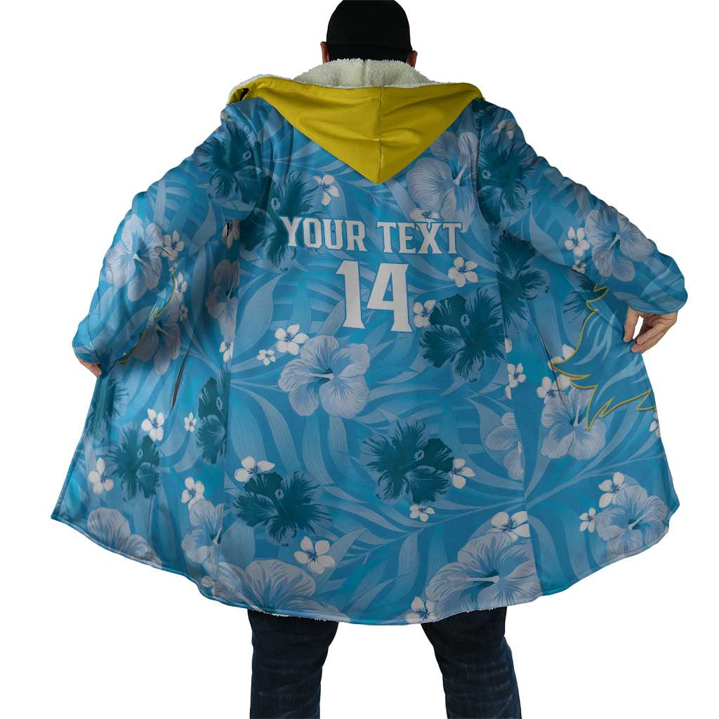Custom Saint Lucia Kings Cricket Cloak 2025 Go Beinspired Tropical Style - Wonder Print Shop