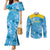 Custom Saint Lucia Kings Cricket Couples Matching Mermaid Dress and Long Sleeve Button Shirt 2025 Go Beinspired Tropical Style - Wonder Print Shop