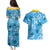 Custom Saint Lucia Kings Cricket Couples Matching Puletasi and Hawaiian Shirt 2025 Go Beinspired Tropical Style - Wonder Print Shop