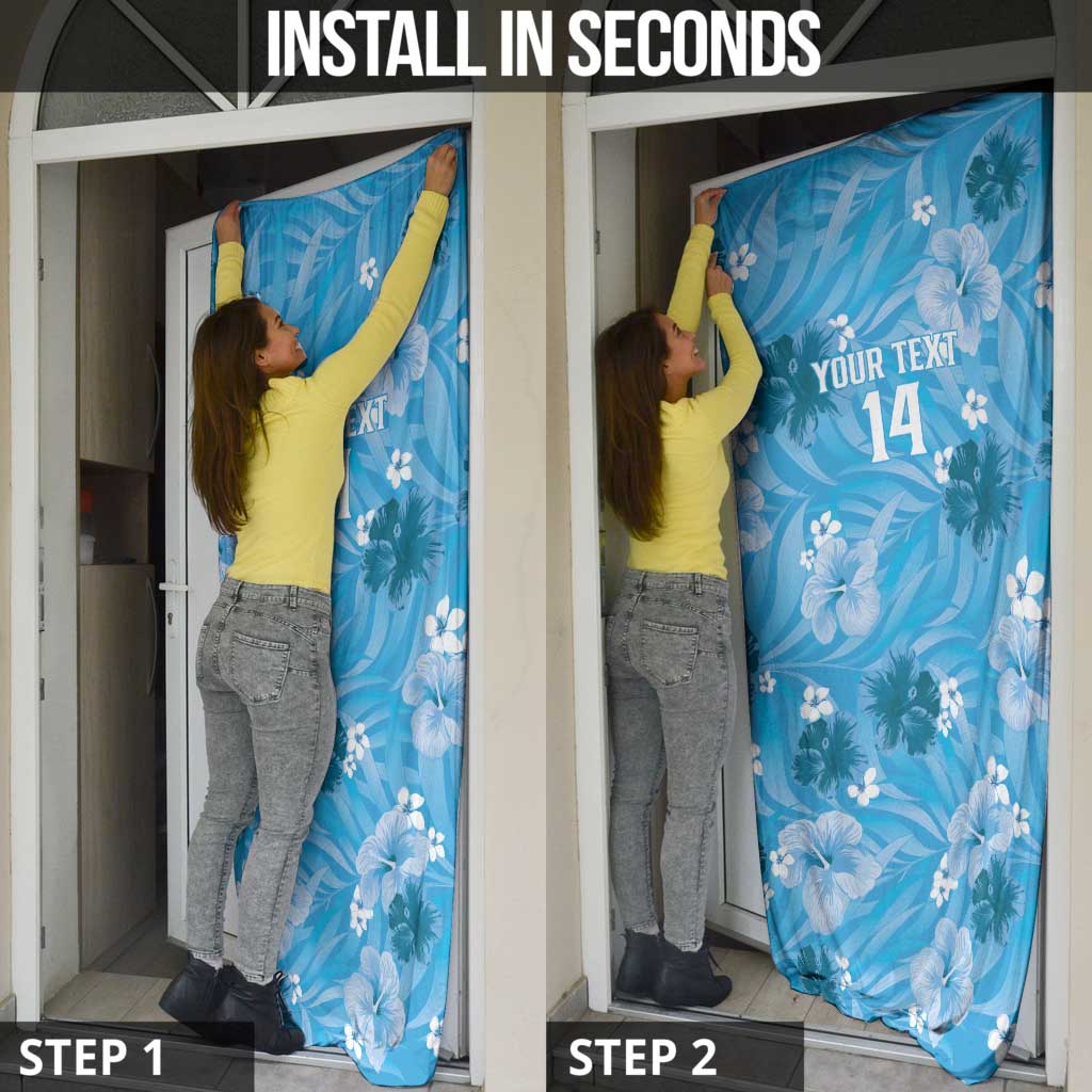 Saint Lucia Kings Cricket Door Cover 2025 Go Beinspired Tropical Style - Wonder Print Shop