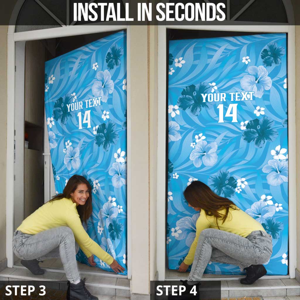 Saint Lucia Kings Cricket Door Cover 2025 Go Beinspired Tropical Style - Wonder Print Shop