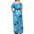 Custom Saint Lucia Kings Cricket Family Matching Off Shoulder Maxi Dress and Hawaiian Shirt 2025 Go Beinspired Tropical Style - Wonder Print Shop
