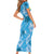 Custom Saint Lucia Kings Cricket Family Matching Short Sleeve Bodycon Dress and Hawaiian Shirt 2025 Go Beinspired Tropical Style - Wonder Print Shop