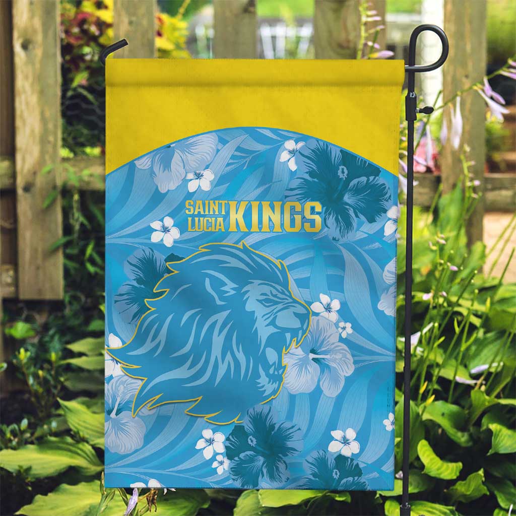 Saint Lucia Kings Cricket Garden Flag 2025 Go Beinspired Tropical Style - Wonder Print Shop