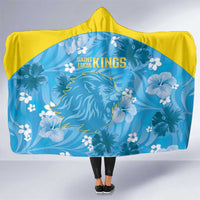 Saint Lucia Kings Cricket Hooded Blanket 2025 Go Beinspired Tropical Style - Wonder Print Shop