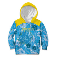 Custom Saint Lucia Kings Cricket Kid Hoodie 2025 Go Beinspired Tropical Style - Wonder Print Shop