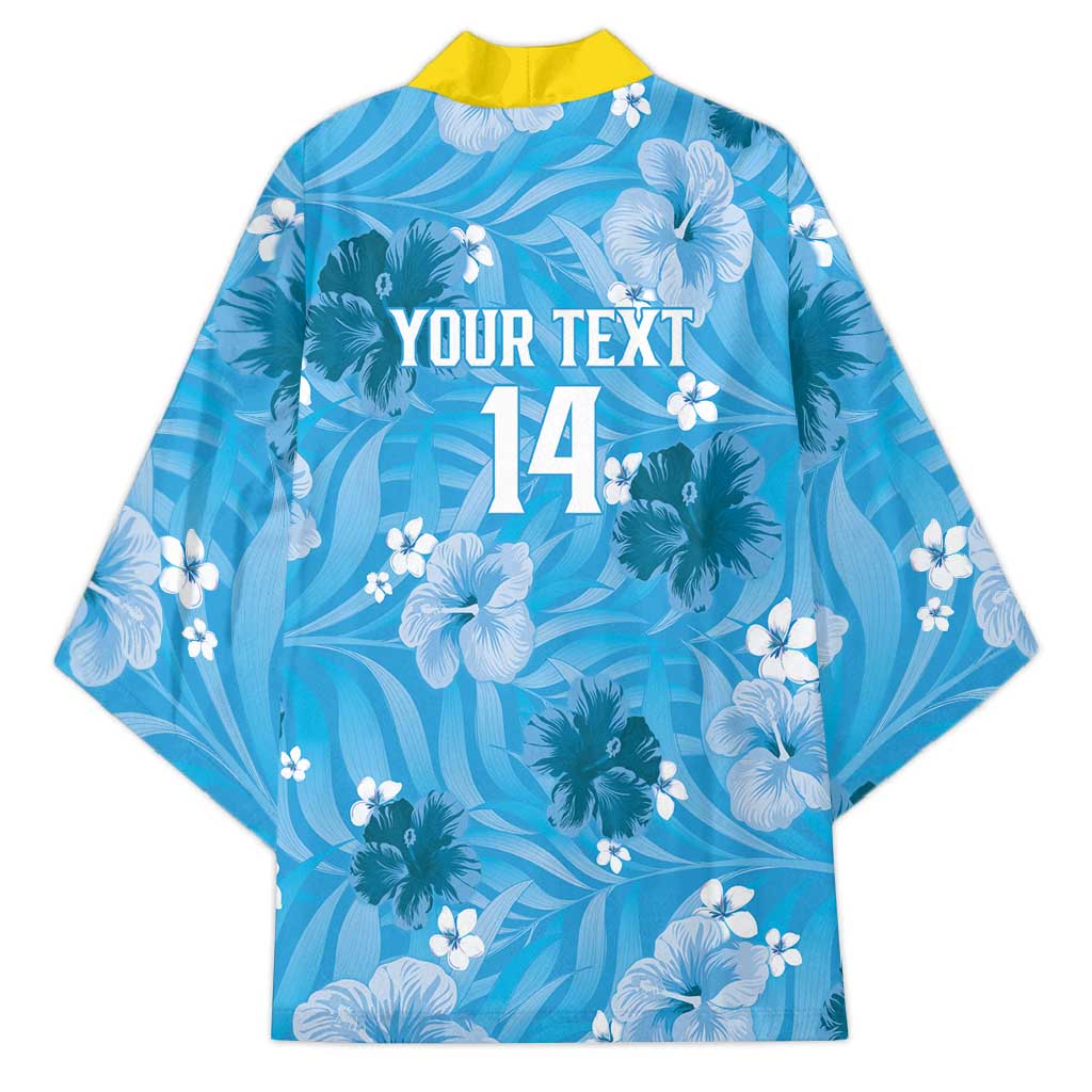 Custom Saint Lucia Kings Cricket Kimono 2025 Go Beinspired Tropical Style - Wonder Print Shop