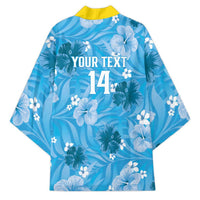 Custom Saint Lucia Kings Cricket Kimono 2025 Go Beinspired Tropical Style - Wonder Print Shop