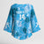 Custom Saint Lucia Kings Cricket Kimono Sleeve Blouse 2025 Go Beinspired Tropical Style - Wonder Print Shop