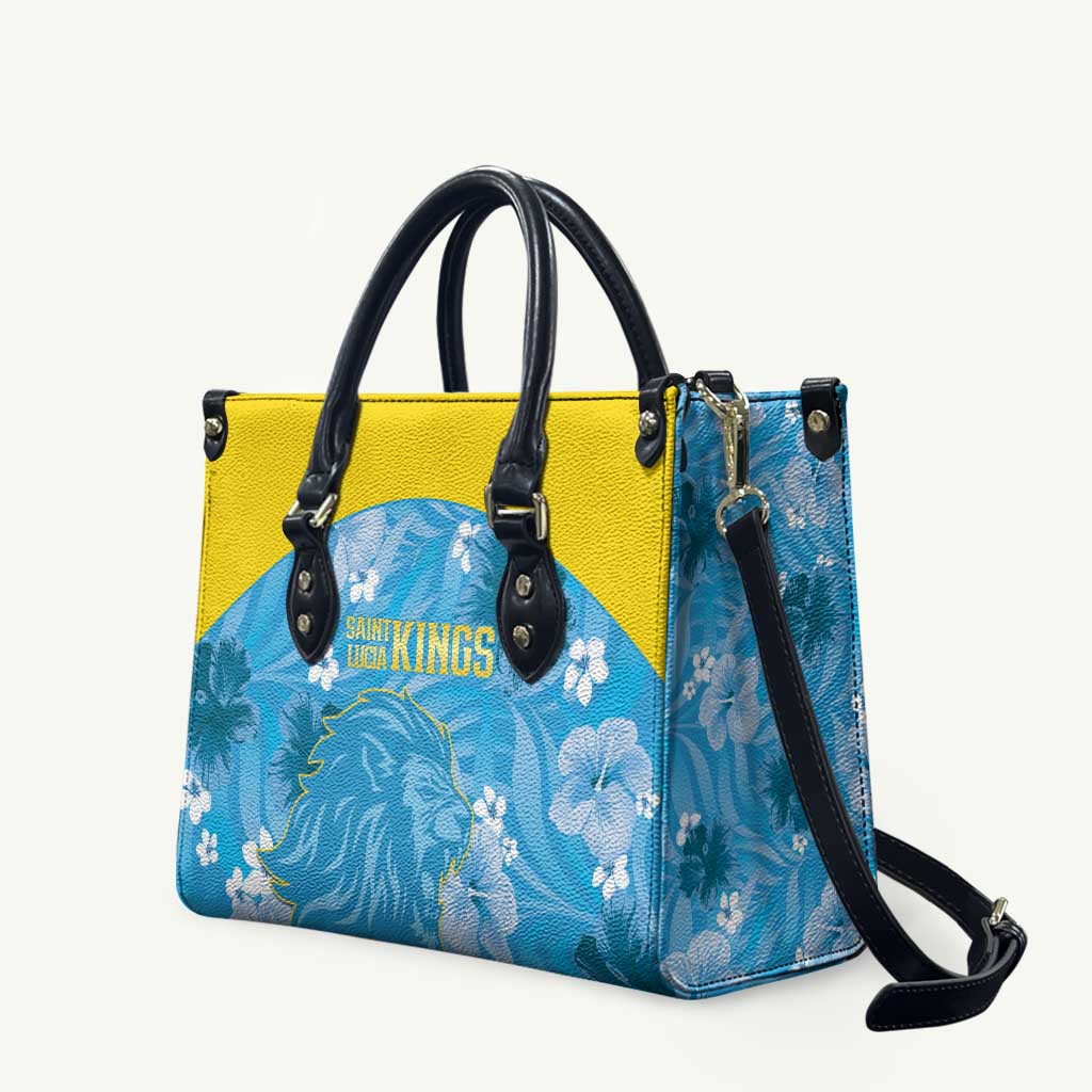 Saint Lucia Kings Cricket Leather Bag 2025 Go Beinspired Tropical Style - Wonder Print Shop