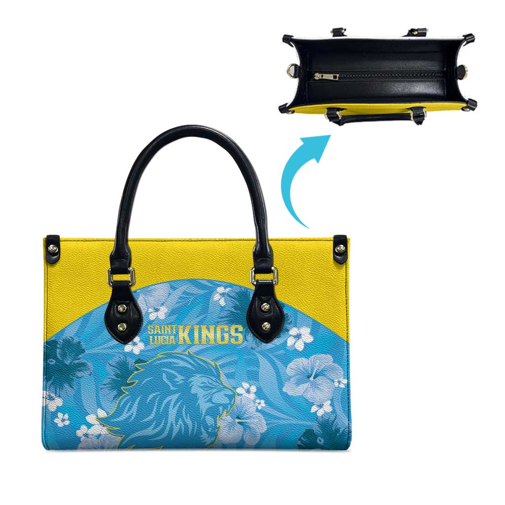 Saint Lucia Kings Cricket Leather Bag 2025 Go Beinspired Tropical Style - Wonder Print Shop