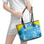 Saint Lucia Kings Cricket Leather Tote Bag 2025 Go Beinspired Tropical Style - Wonder Print Shop