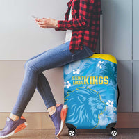Saint Lucia Kings Cricket Luggage Cover 2025 Go Beinspired Tropical Style - Wonder Print Shop