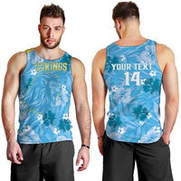Custom Saint Lucia Kings Cricket Men Tank Top 2025 Go Beinspired Tropical Style - Wonder Print Shop