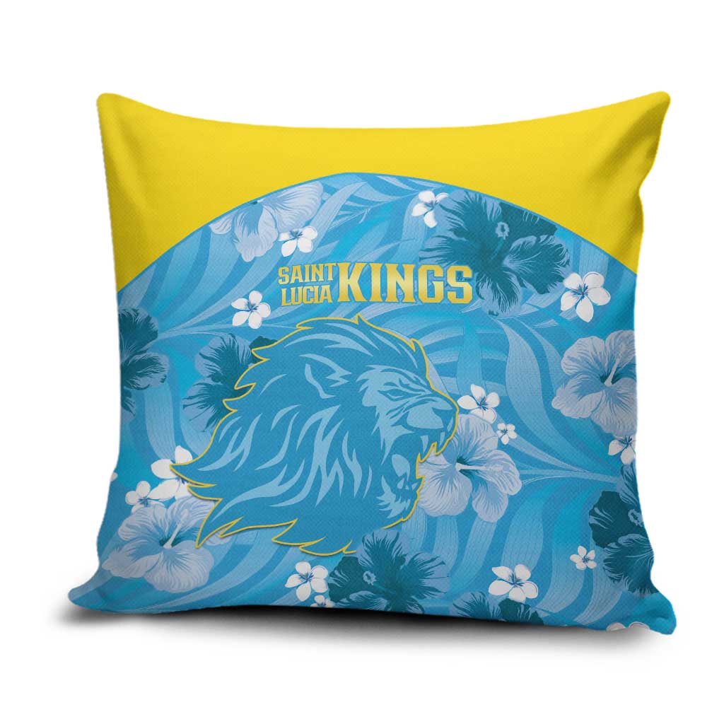 Saint Lucia Kings Cricket Pillow Cover 2025 Go Beinspired Tropical Style - Wonder Print Shop