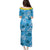 Custom Saint Lucia Kings Cricket Puletasi 2025 Go Beinspired Tropical Style - Wonder Print Shop