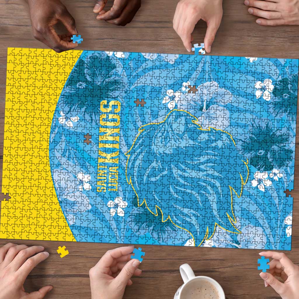 Saint Lucia Kings Cricket Puzzle 2025 Go Beinspired Tropical Style - Wonder Print Shop