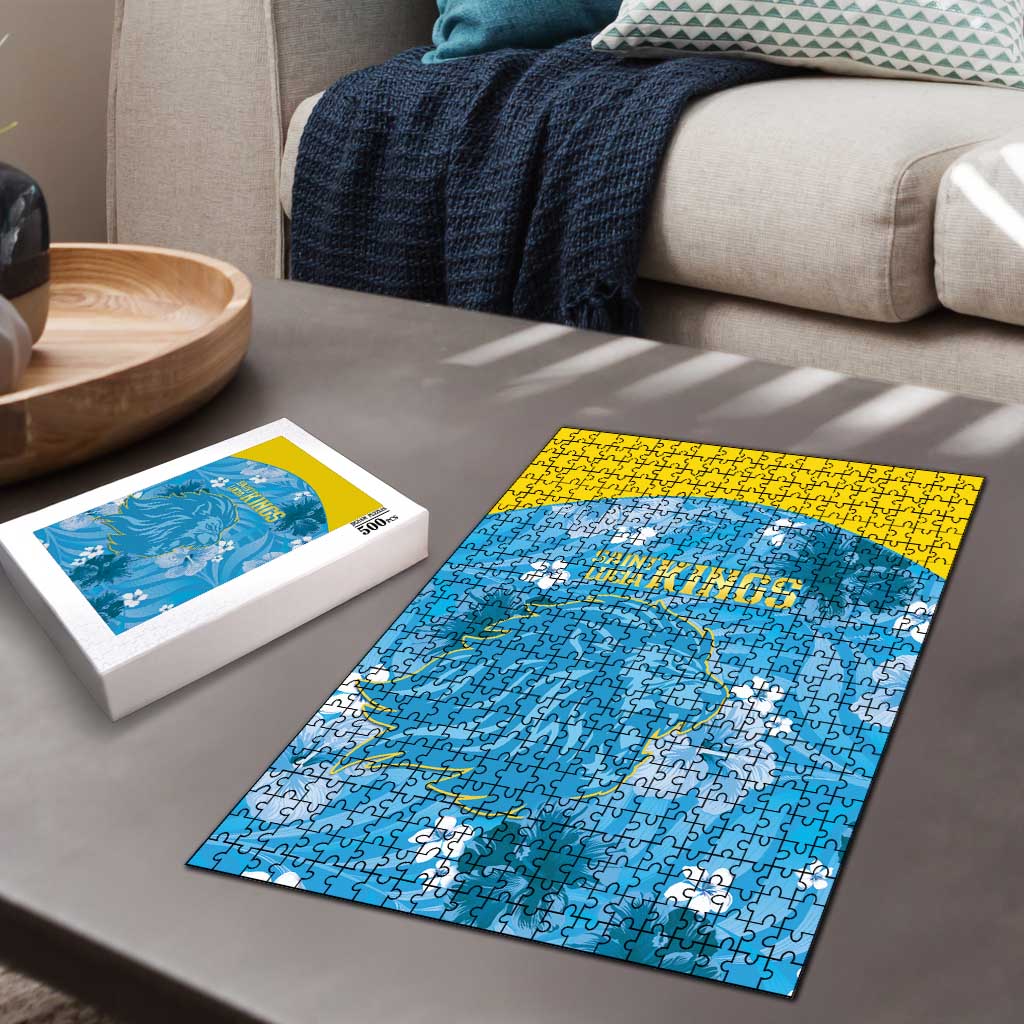 Saint Lucia Kings Cricket Puzzle 2025 Go Beinspired Tropical Style - Wonder Print Shop