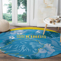 Saint Lucia Kings Cricket Round Carpet 2025 Go Beinspired Tropical Style - Wonder Print Shop