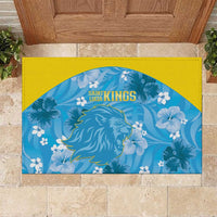 Saint Lucia Kings Cricket Rubber Doormat 2025 Go Beinspired Tropical Style - Wonder Print Shop