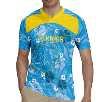 Custom Saint Lucia Kings Cricket Rugby Jersey 2025 Go Beinspired Tropical Style - Wonder Print Shop
