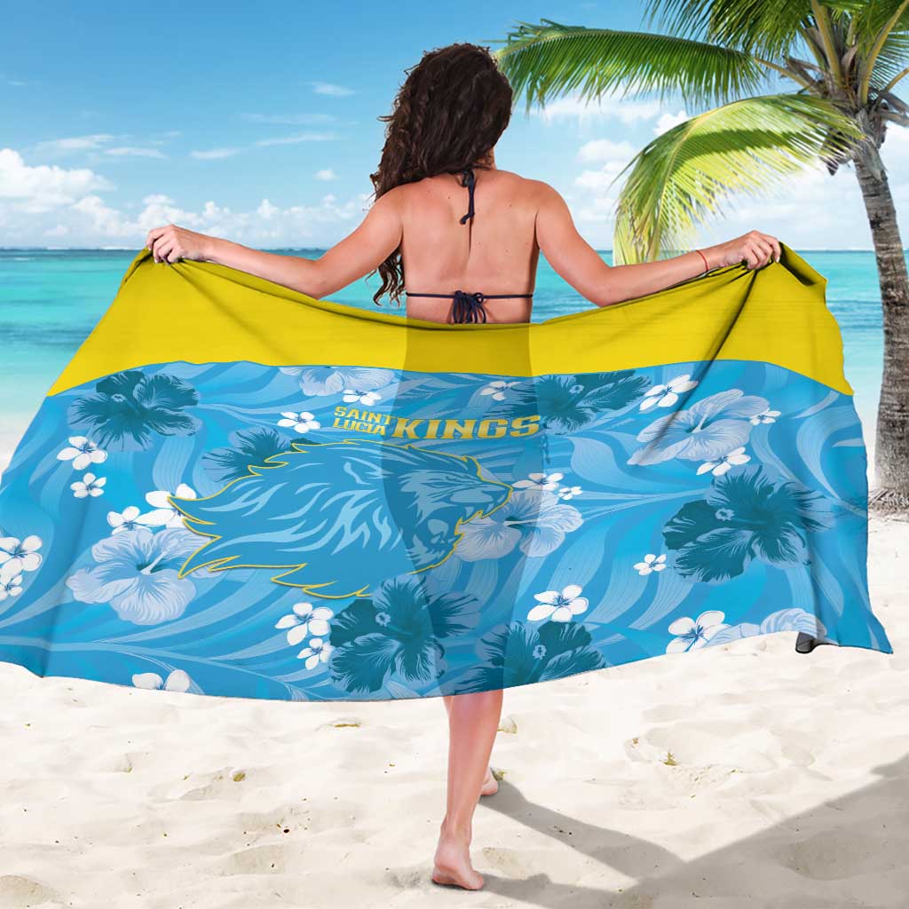 Saint Lucia Kings Cricket Sarong 2025 Go Beinspired Tropical Style - Wonder Print Shop