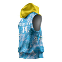 Custom Saint Lucia Kings Cricket Sleeveless Hoodie 2025 Go Beinspired Tropical Style - Wonder Print Shop