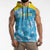 Custom Saint Lucia Kings Cricket Sleeveless Hoodie 2025 Go Beinspired Tropical Style - Wonder Print Shop