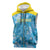 Custom Saint Lucia Kings Cricket Sleeveless Zip Hoodie 2025 Go Beinspired Tropical Style - Wonder Print Shop