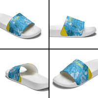 Saint Lucia Kings Cricket Slide Sandals 2025 Go Beinspired Tropical Style - Wonder Print Shop