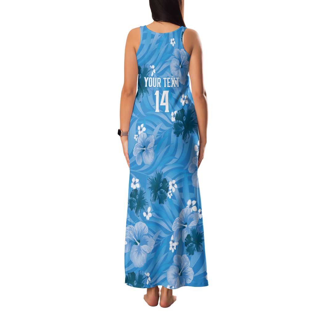 Custom Saint Lucia Kings Cricket Tank Maxi Dress 2025 Go Beinspired Tropical Style - Wonder Print Shop