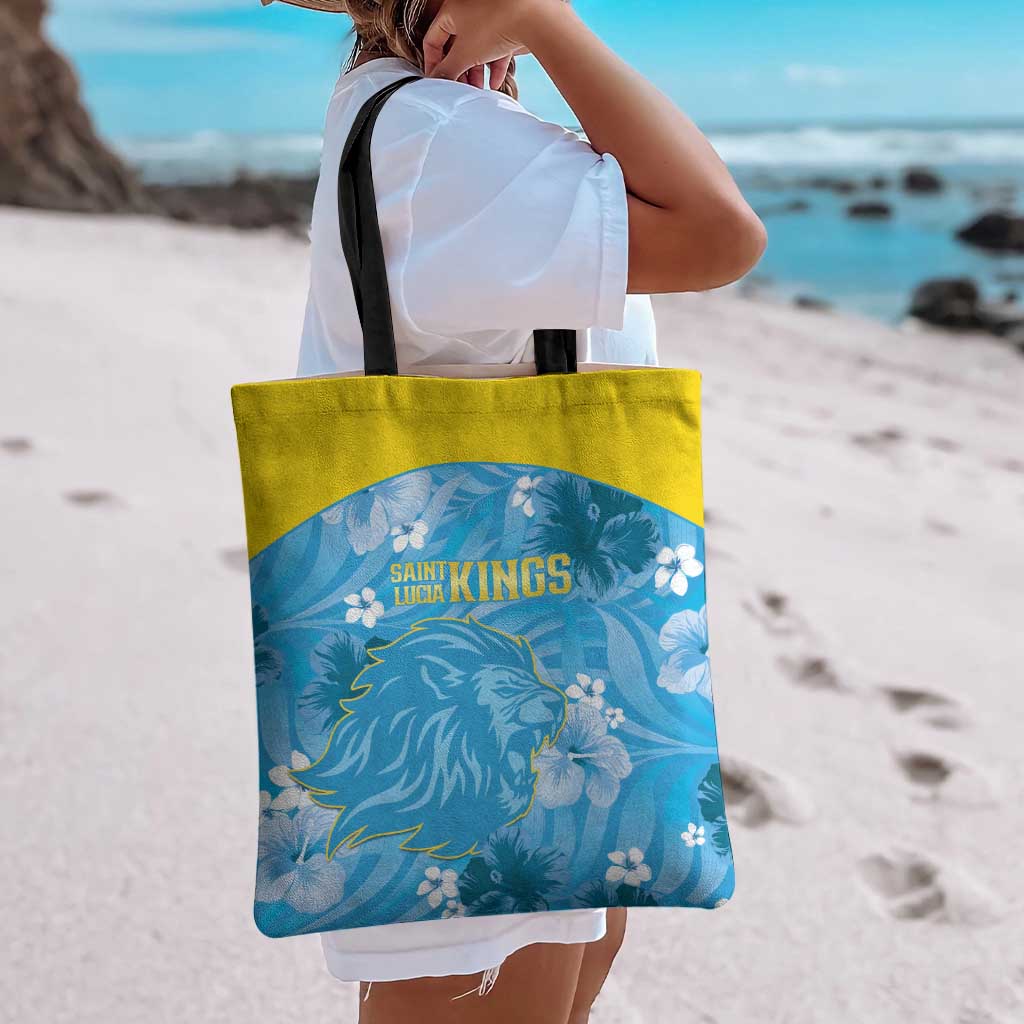 Saint Lucia Kings Cricket Tote Bag 2025 Go Beinspired Tropical Style - Wonder Print Shop