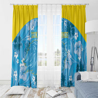 Saint Lucia Kings Cricket Window Curtain 2025 Go Beinspired Tropical Style - Wonder Print Shop