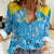 Custom Saint Lucia Kings Cricket Women Casual Shirt 2025 Go Beinspired Tropical Style - Wonder Print Shop