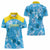 Custom Saint Lucia Kings Cricket Women Polo Shirt 2025 Go Beinspired Tropical Style - Wonder Print Shop