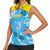 Custom Saint Lucia Kings Cricket Women Sleeveless Polo Shirt 2025 Go Beinspired Tropical Style - Wonder Print Shop