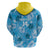 Custom Saint Lucia Kings Cricket Zip Hoodie 2025 Go Beinspired Tropical Style - Wonder Print Shop