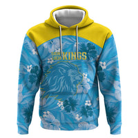 Custom Saint Lucia Kings Cricket Zip Hoodie 2025 Go Beinspired Tropical Style - Wonder Print Shop