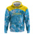 Custom Saint Lucia Kings Cricket Zip Hoodie 2025 Go Beinspired Tropical Style - Wonder Print Shop