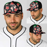 Saint Kitts and Nevis Cricket Baseball Net Cap 2025 Go Patriots Tropical Style - Wonder Print Shop