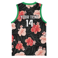 Custom Saint Kitts and Nevis Cricket Basketball Jersey 2025 Go Patriots Tropical Style - Wonder Print Shop