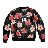 Custom Saint Kitts and Nevis Cricket Bomber Jacket 2025 Go Patriots Tropical Style - Wonder Print Shop