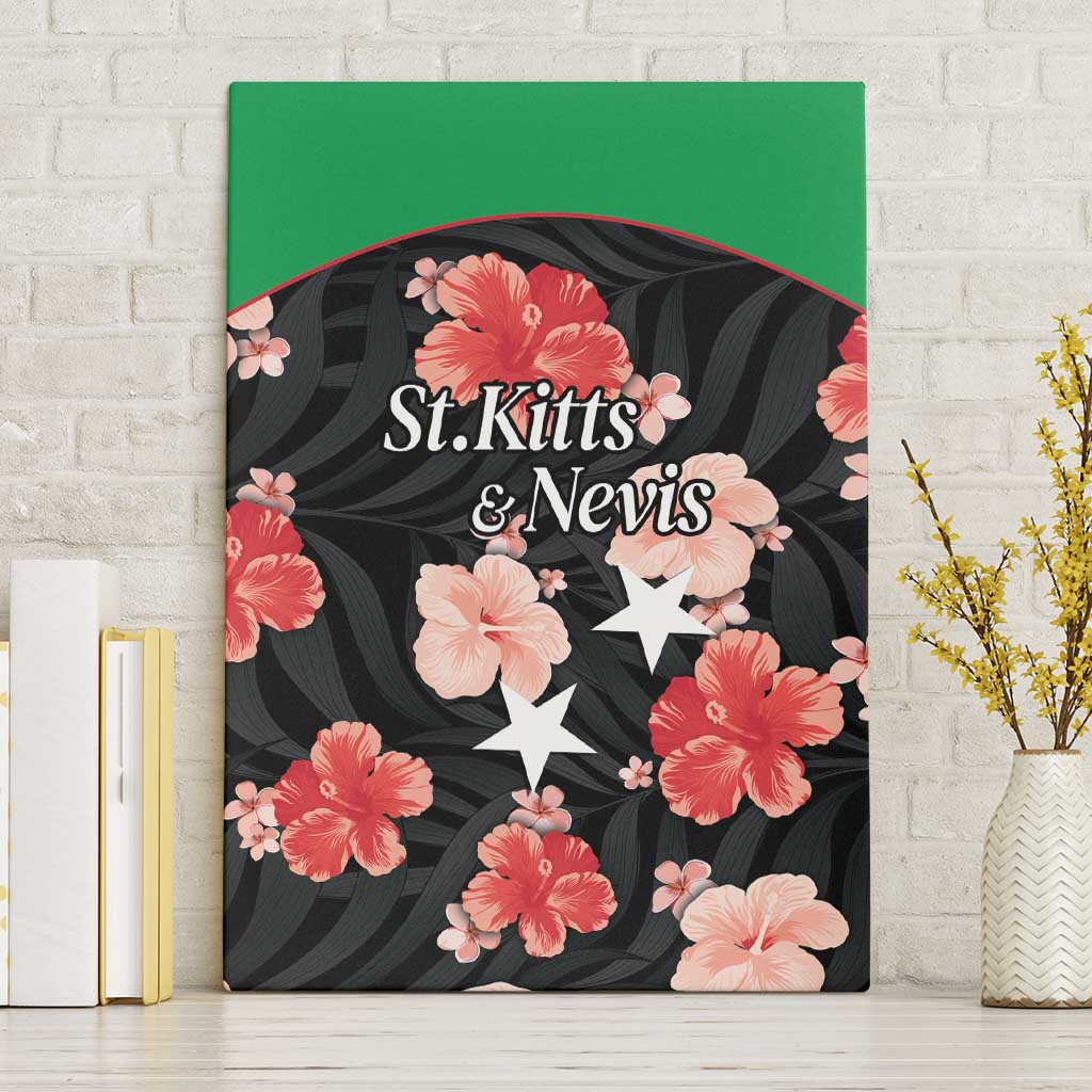 Saint Kitts and Nevis Cricket Canvas Wall Art 2025 Go Patriots Tropical Style - Wonder Print Shop