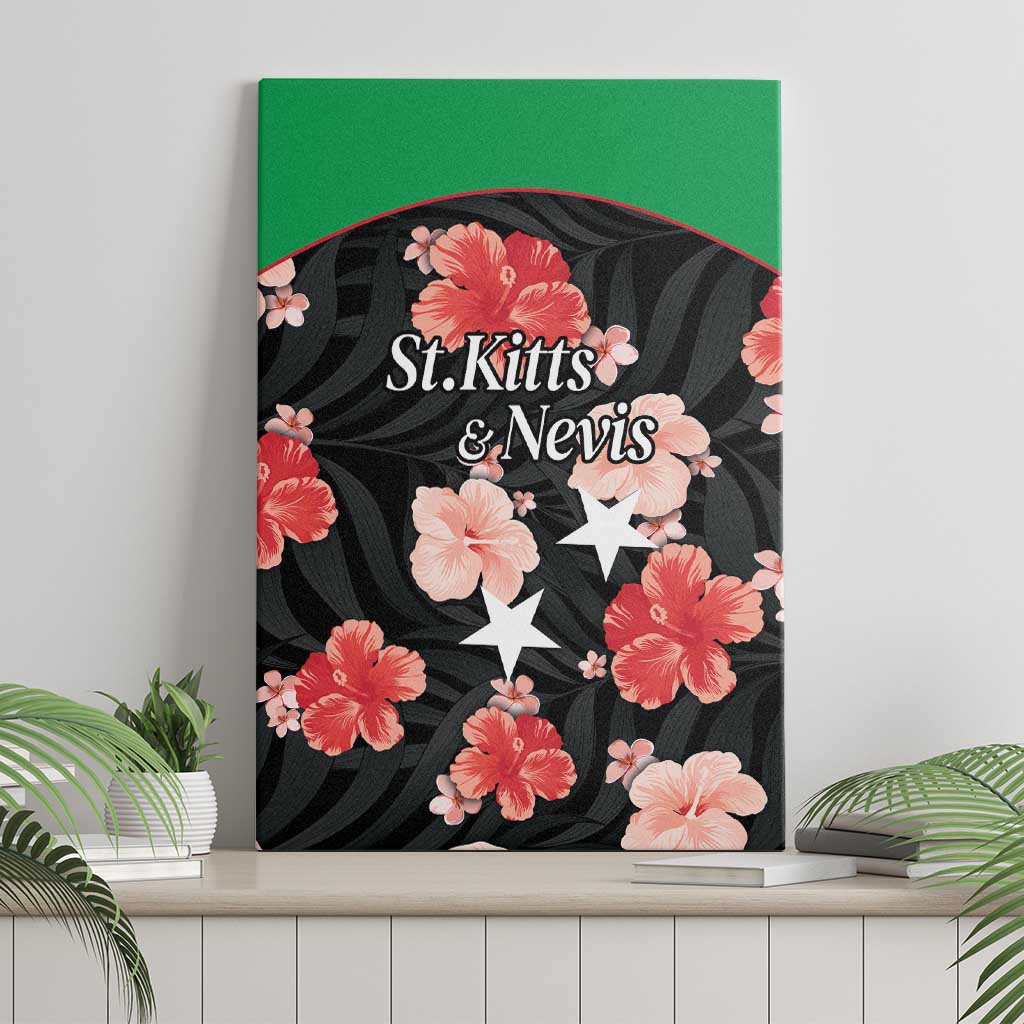 Saint Kitts and Nevis Cricket Canvas Wall Art 2025 Go Patriots Tropical Style - Wonder Print Shop