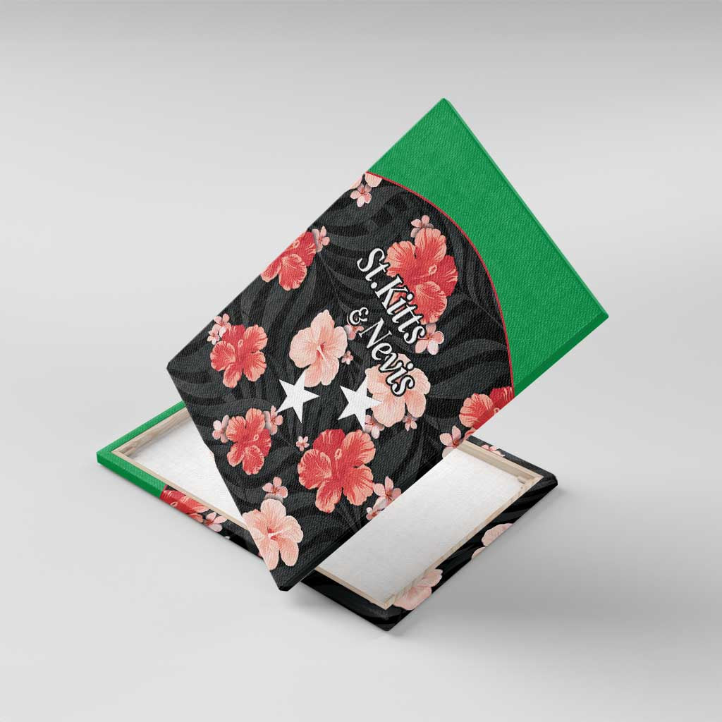 Saint Kitts and Nevis Cricket Canvas Wall Art 2025 Go Patriots Tropical Style - Wonder Print Shop