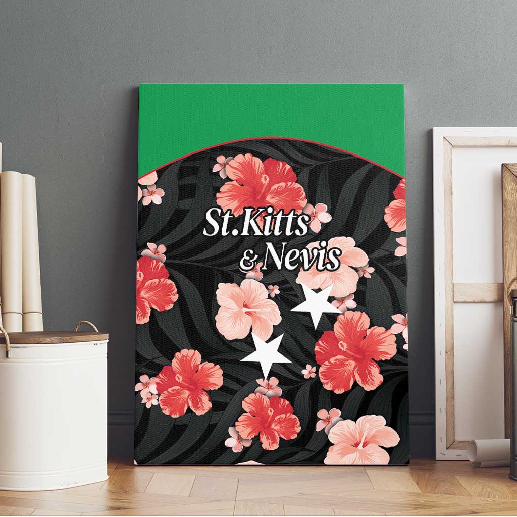 Saint Kitts and Nevis Cricket Canvas Wall Art 2025 Go Patriots Tropical Style - Wonder Print Shop