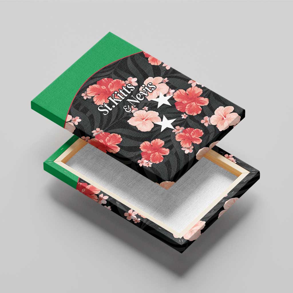 Saint Kitts and Nevis Cricket Canvas Wall Art 2025 Go Patriots Tropical Style - Wonder Print Shop