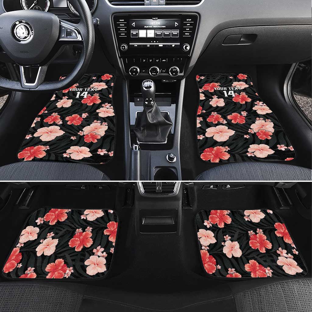 Saint Kitts and Nevis Cricket Car Mats 2025 Go Patriots Tropical Style - Wonder Print Shop