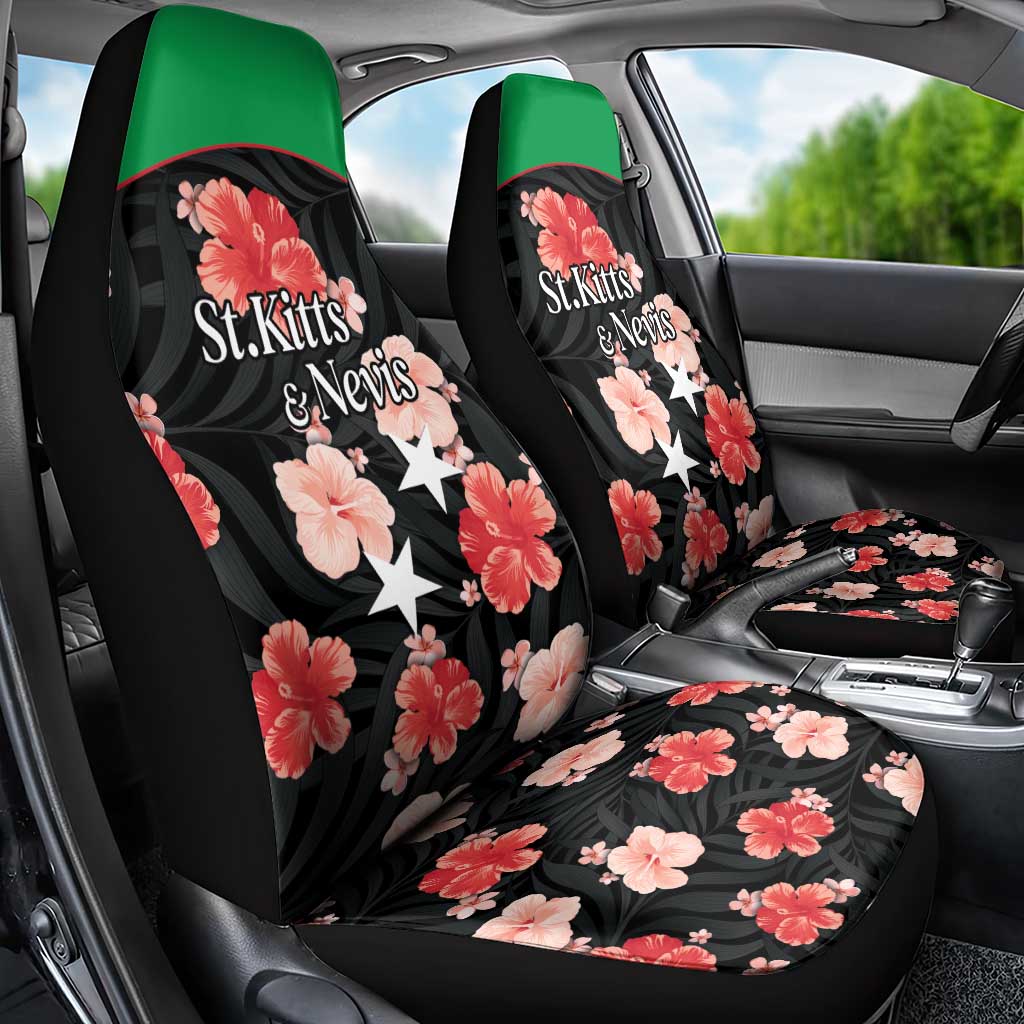 Saint Kitts and Nevis Cricket Car Seat Cover 2025 Go Patriots Tropical Style - Wonder Print Shop